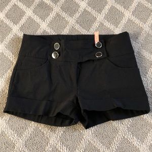 Papaya double buttons short
